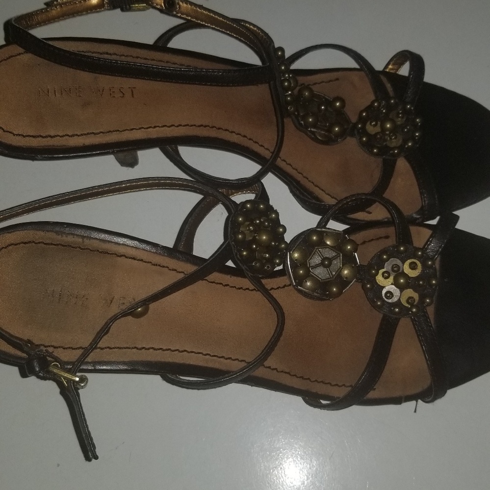 Nine west sandal heels